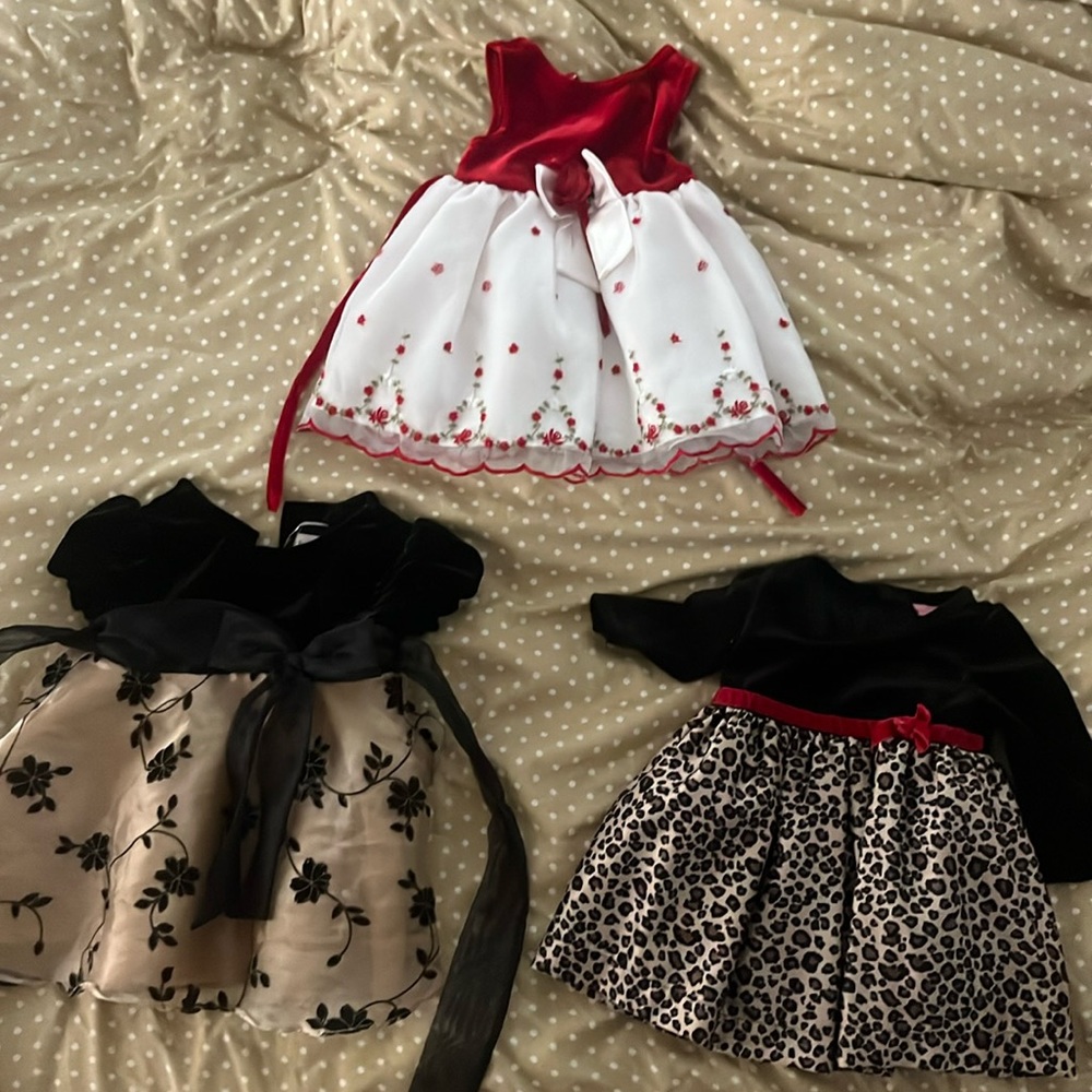 Bundle of 3-6 Month Beautiful dresses